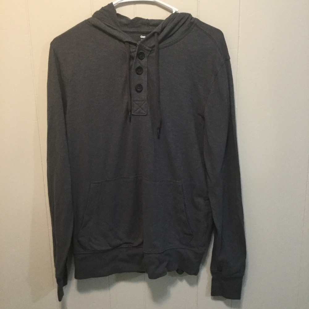 GAP Men’s Gray Casual Hoodie